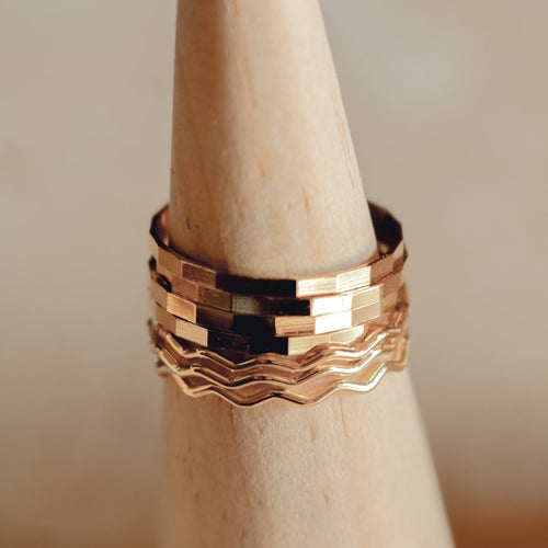 stackable dainty rings